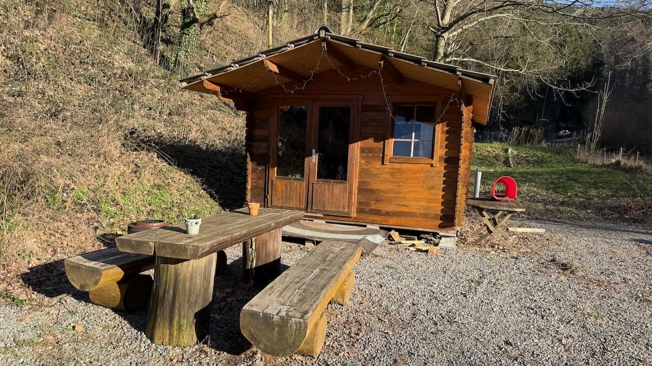 Unsere Hütte im Dettenbach